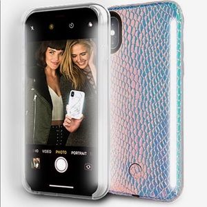 Gently Used LUMEE DUO MERMAID Limited Edition iPhone X and XS iPhone case